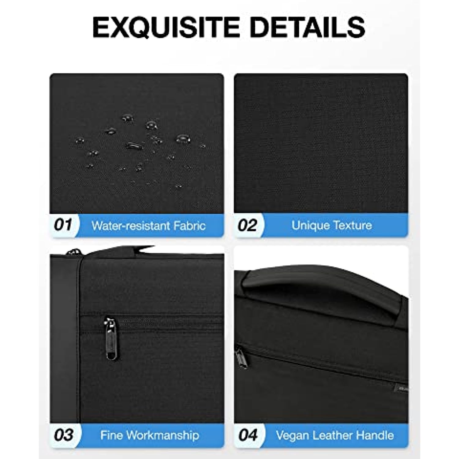 Laptop Case Compatible with 13.3-15.6 Inches Laptops