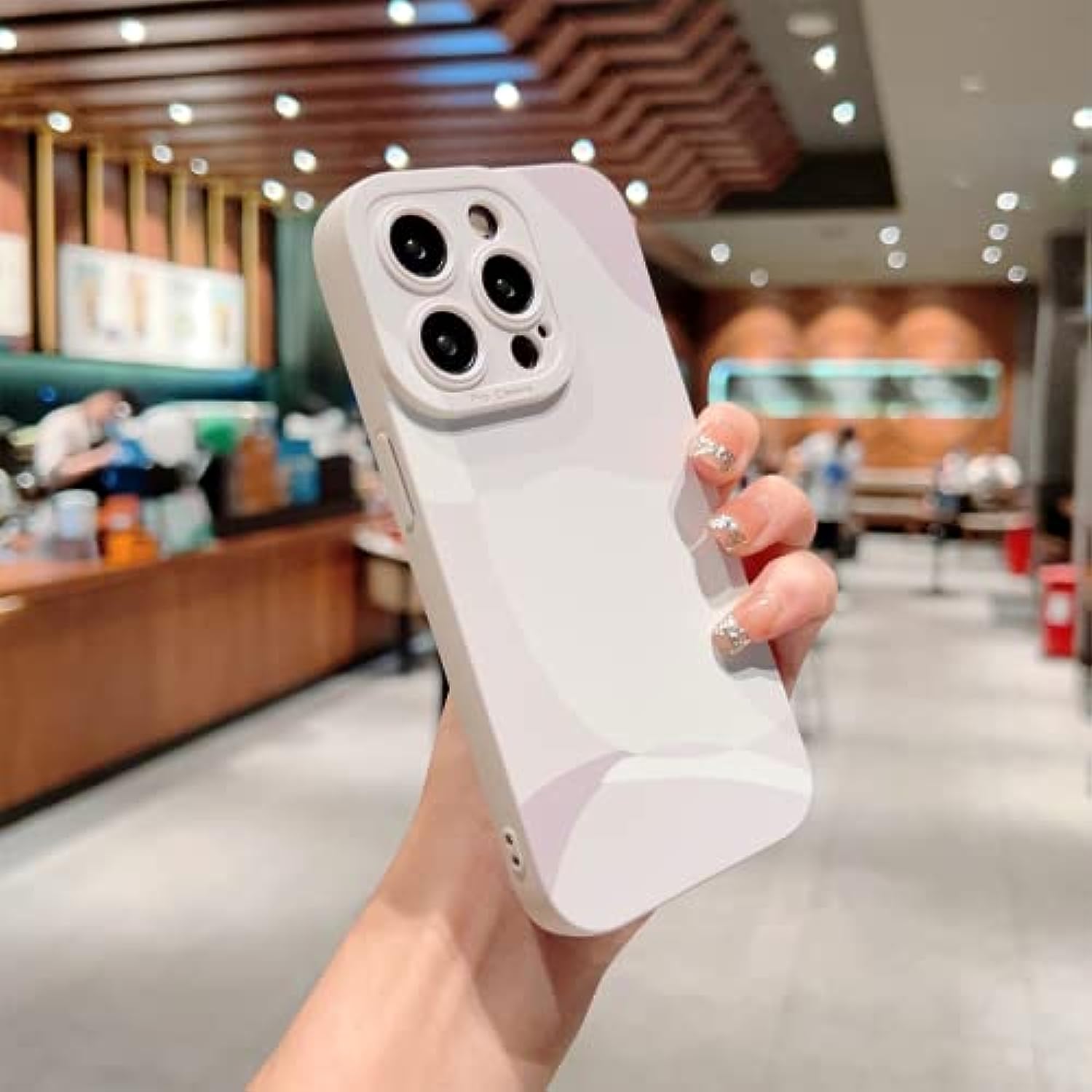 Heart Pattern Full Camera Lens Protective Slim Soft Shockproof Phone Case for iPhone 14 Pro Max