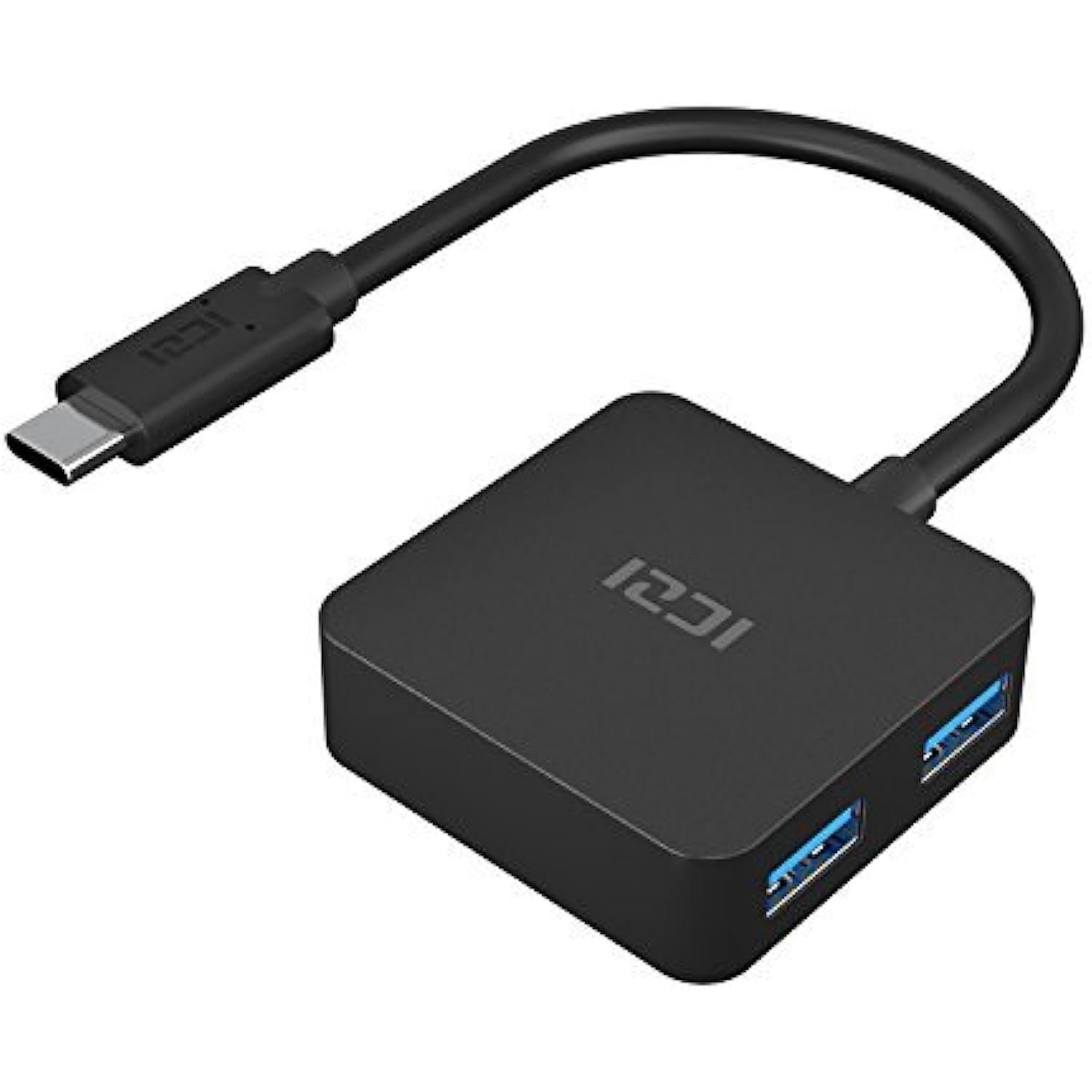 Ultra Slim Thunderbolt 3 Adapter with 4 Port USB 3.0 Data Converter for MacBook Pro, ChromeBook Pixel, Galaxy S10 S9 pro, Surface Go, Oneplus