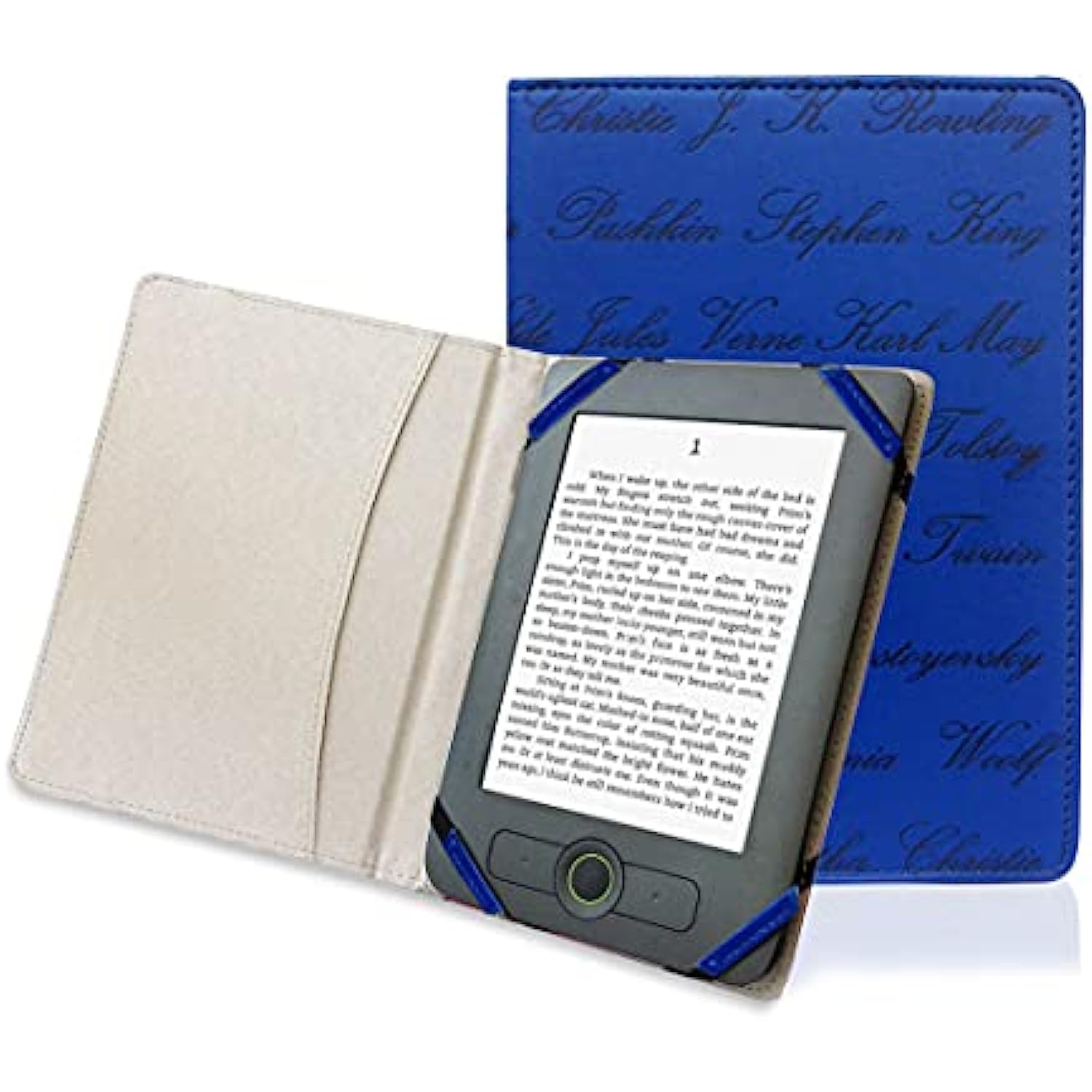 Book Style Pu Leather Case Cover for 6