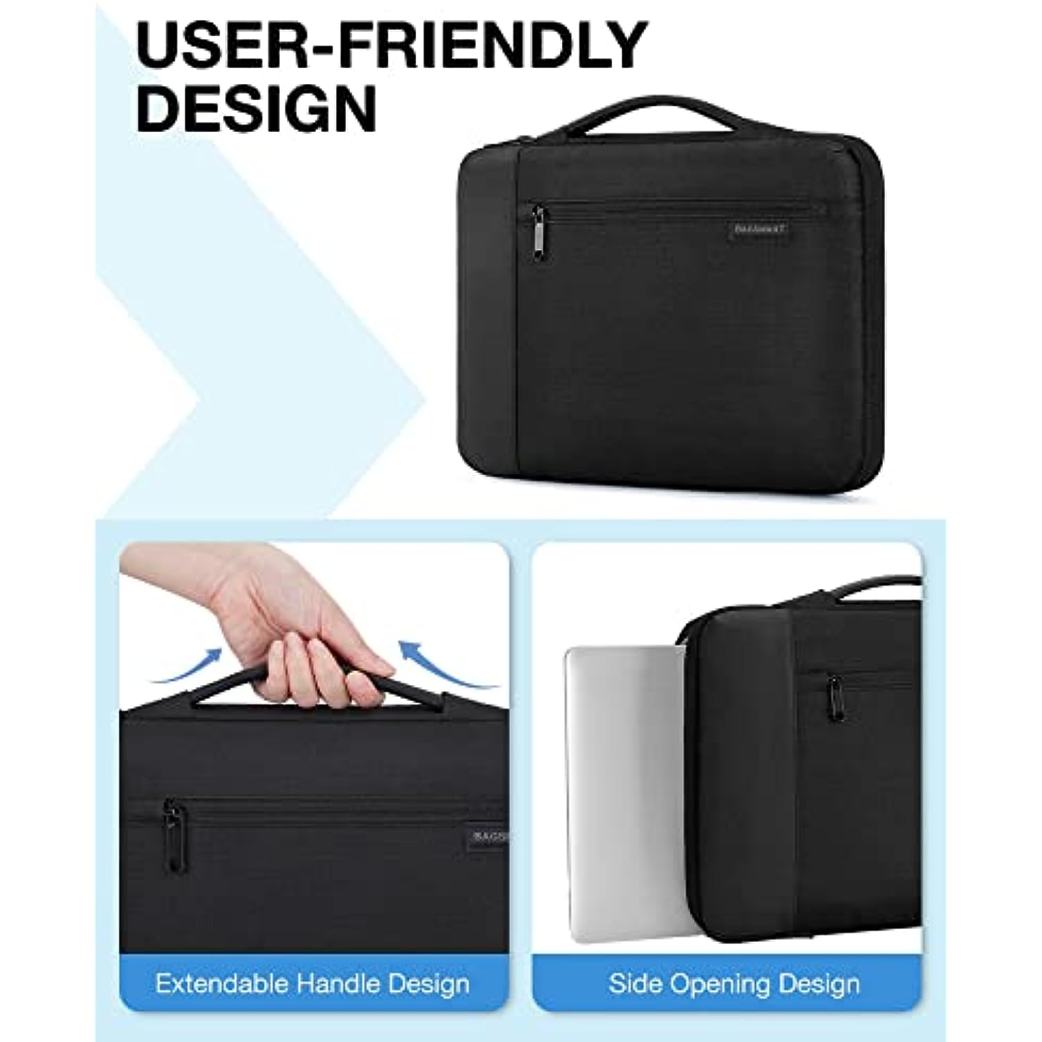 Laptop Case Compatible with 13.3-15.6 Inches Laptops