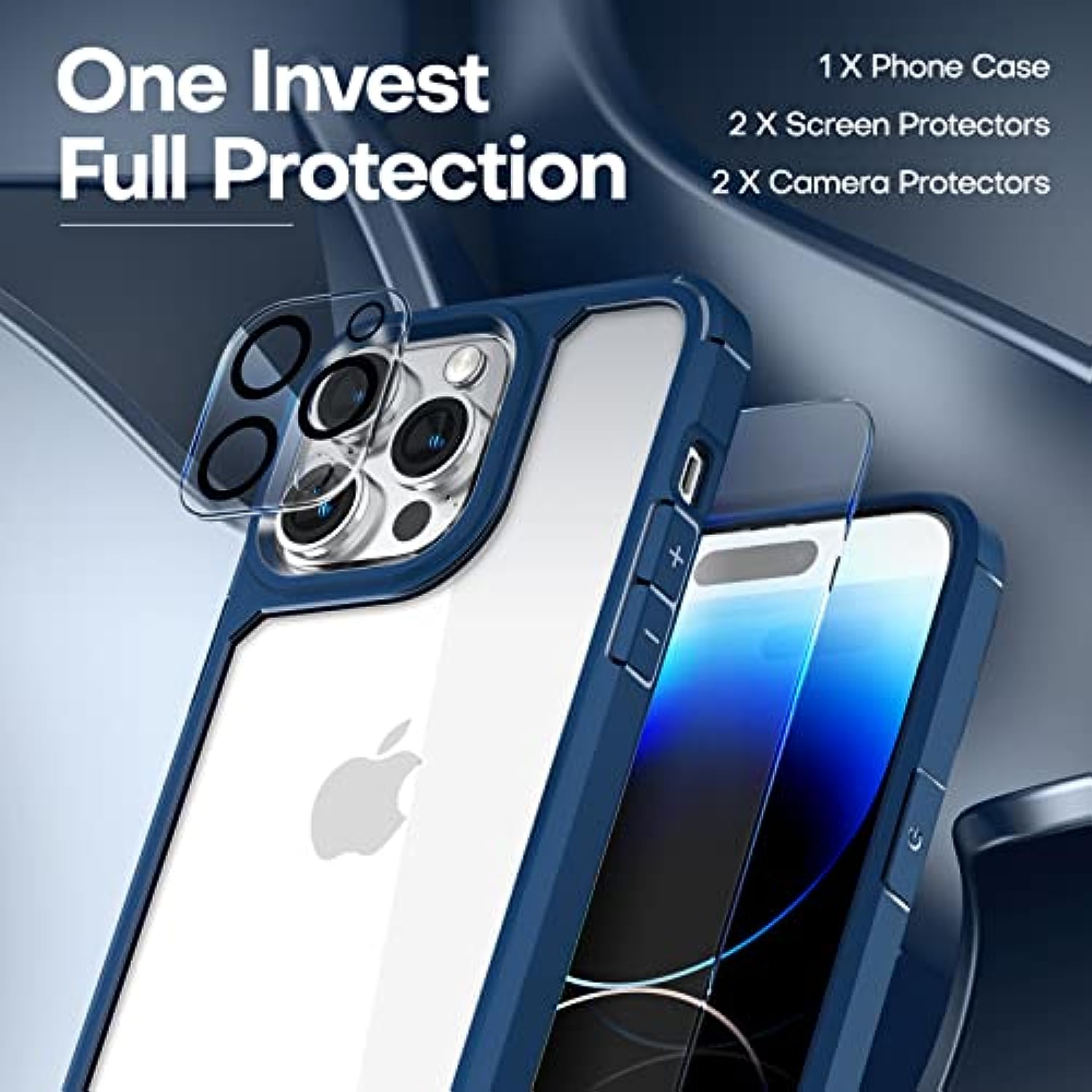 Military-Grade Drop Protection Slim Phone Case for iPhone 14 Pro Max