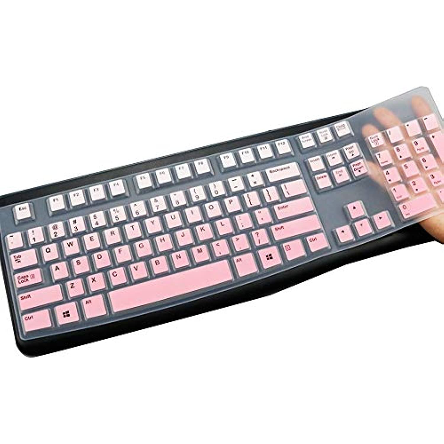 Keyboard Cover Skin Protector for Logitech MK120 K120 Wired Keyboard