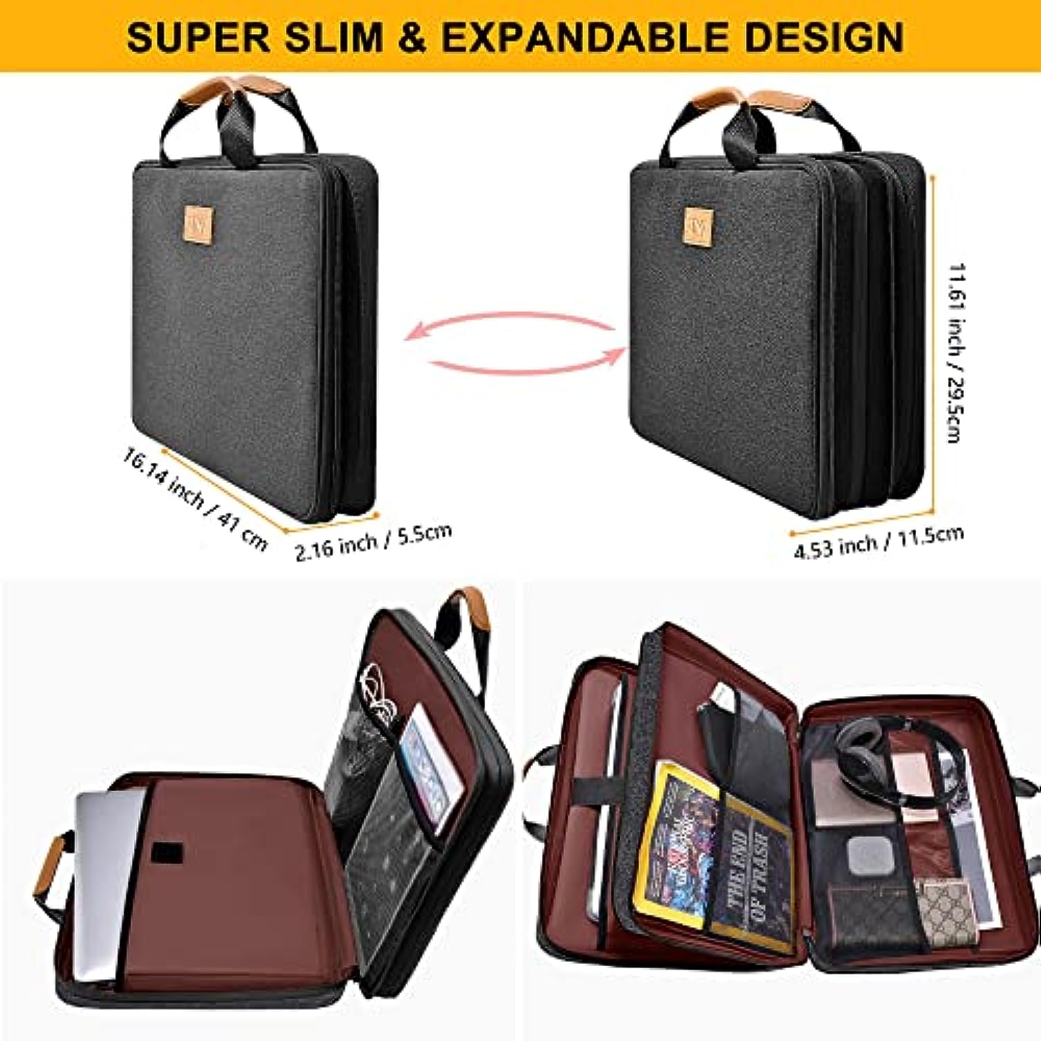 Expandable Laptop Case for 13-15.6 Laptops