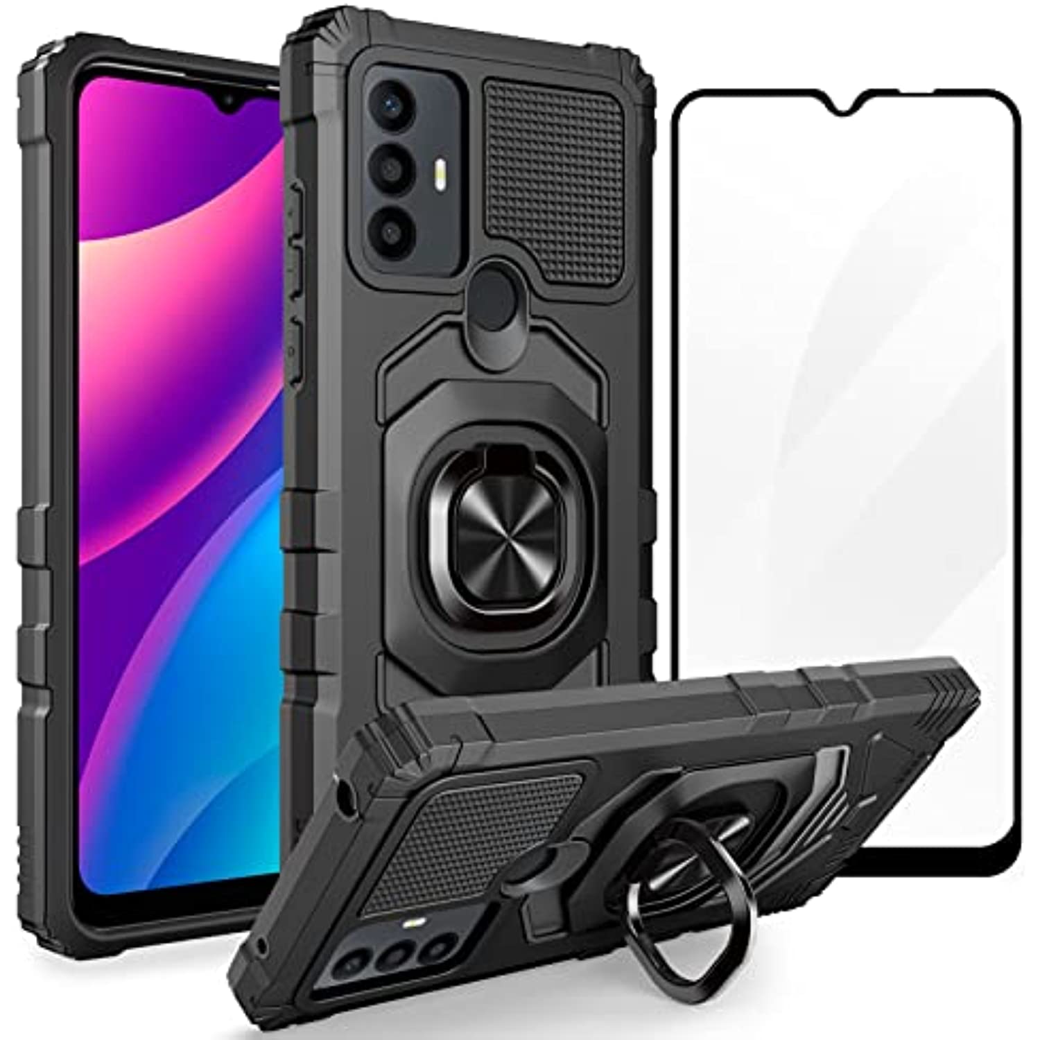 Heavy Duty Shockproof Protective Cover for TCL 30 SE