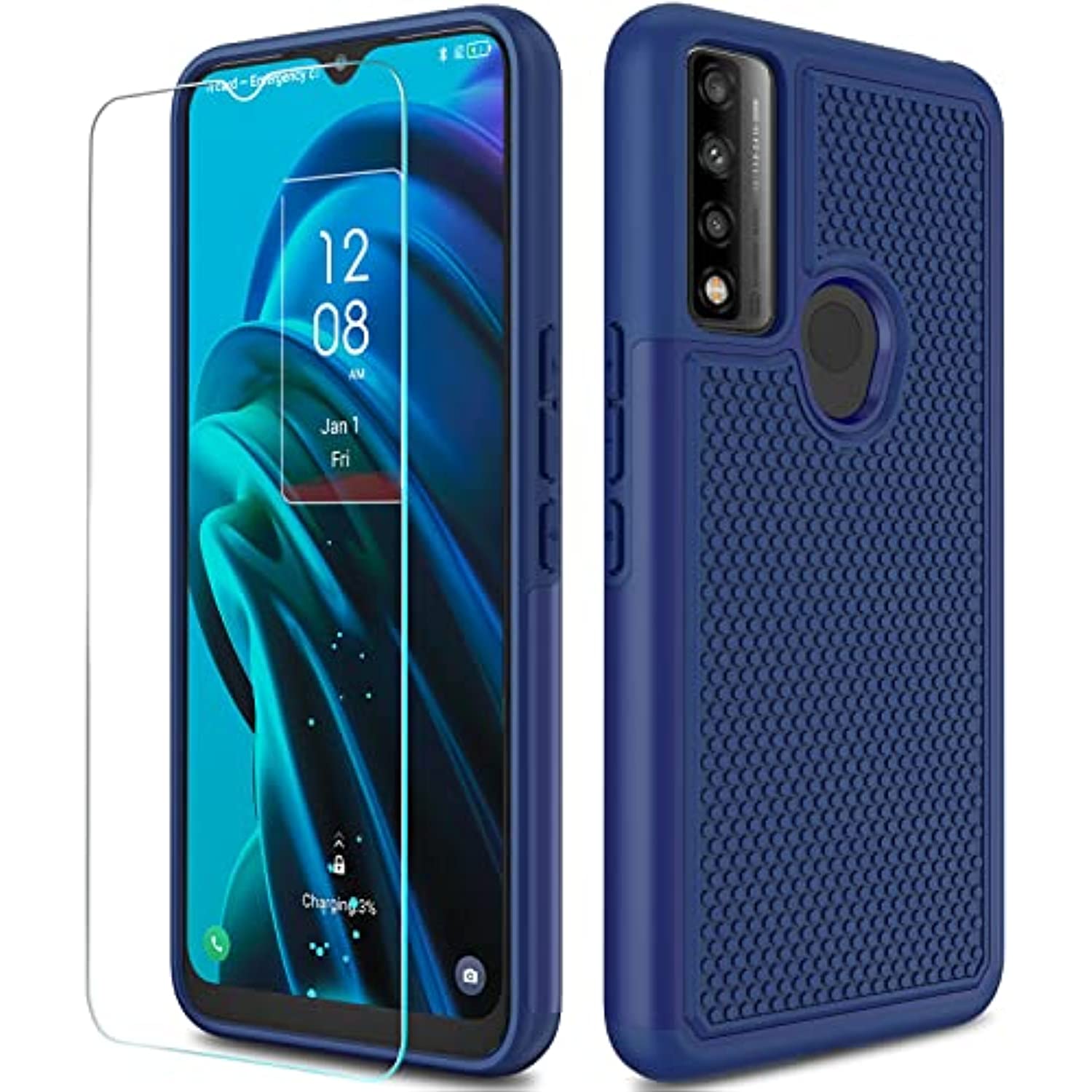 TCL 30 XE 5G Case: Drop Protective Military Grade Armor Case