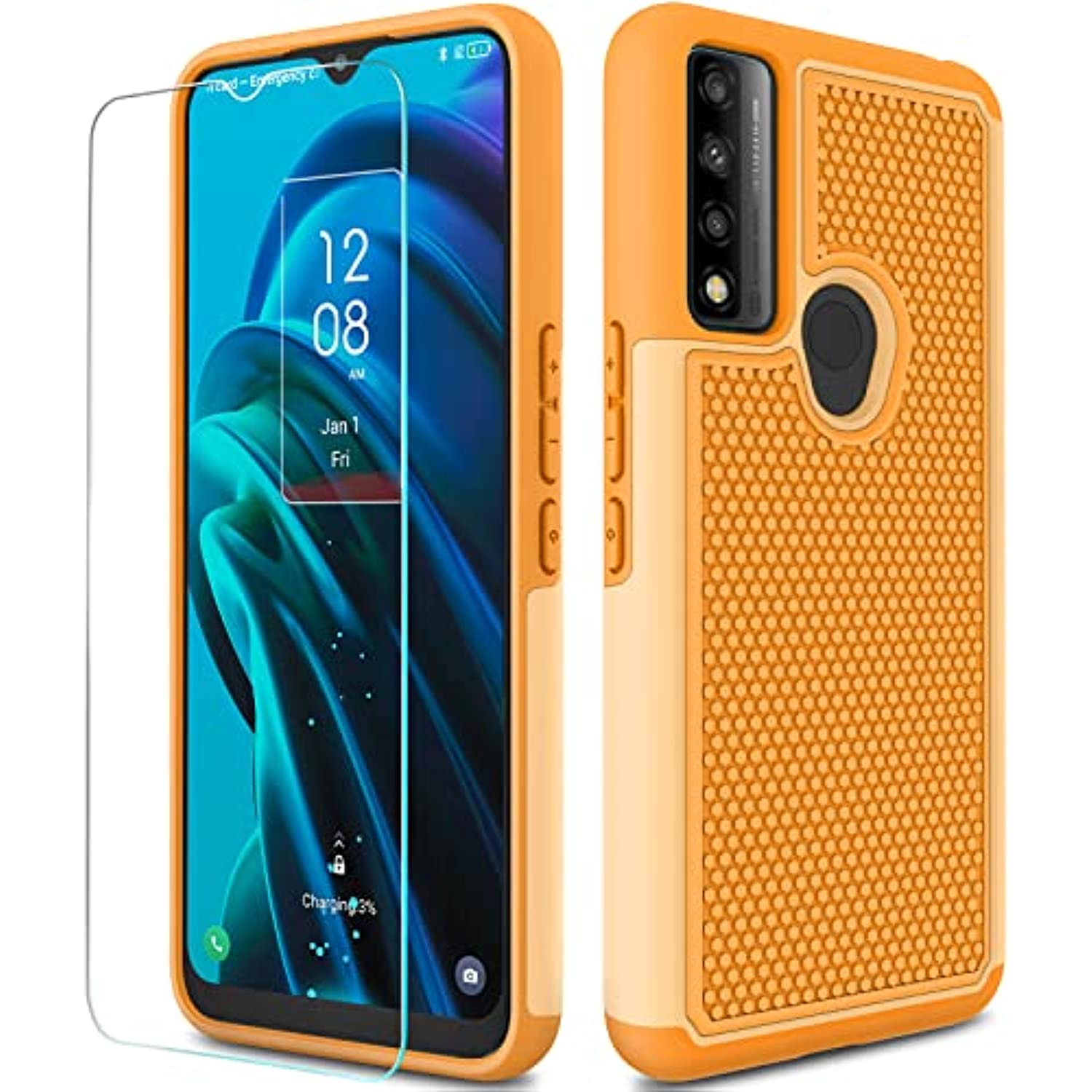 TCL 30 XE 5G Case: Drop Protective Military Grade Armor Case