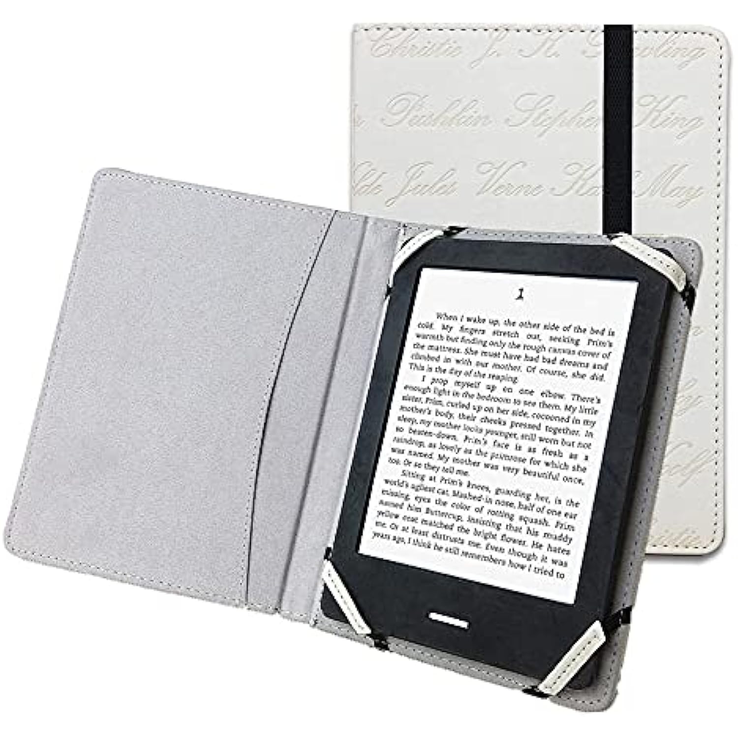 Book Style Pu Leather Case Cover for 6