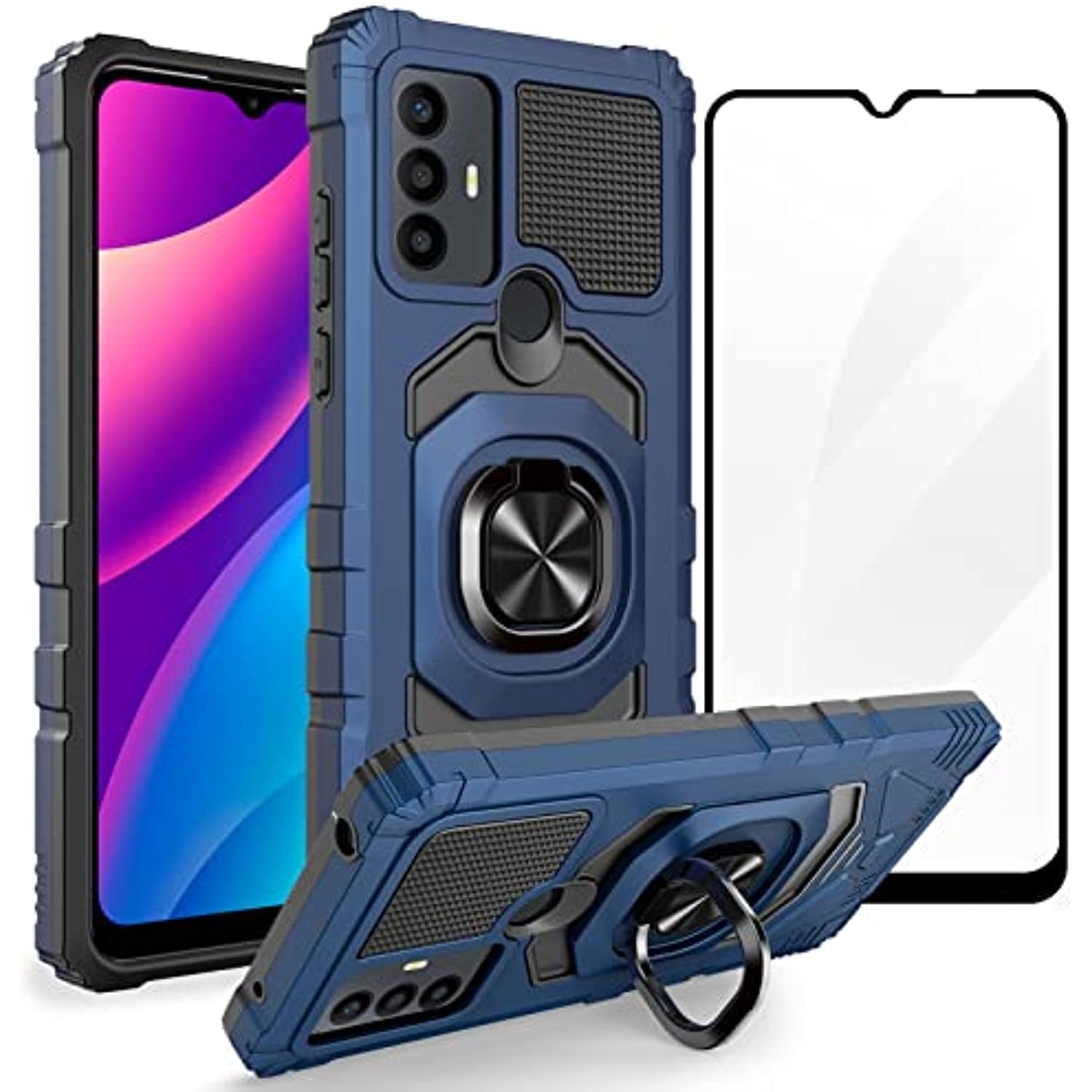 Heavy Duty Shockproof Protective Cover for TCL 30 SE