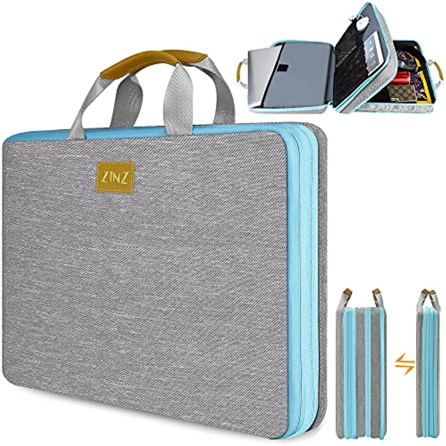 Expandable Laptop Case for 13-15.6 Laptops