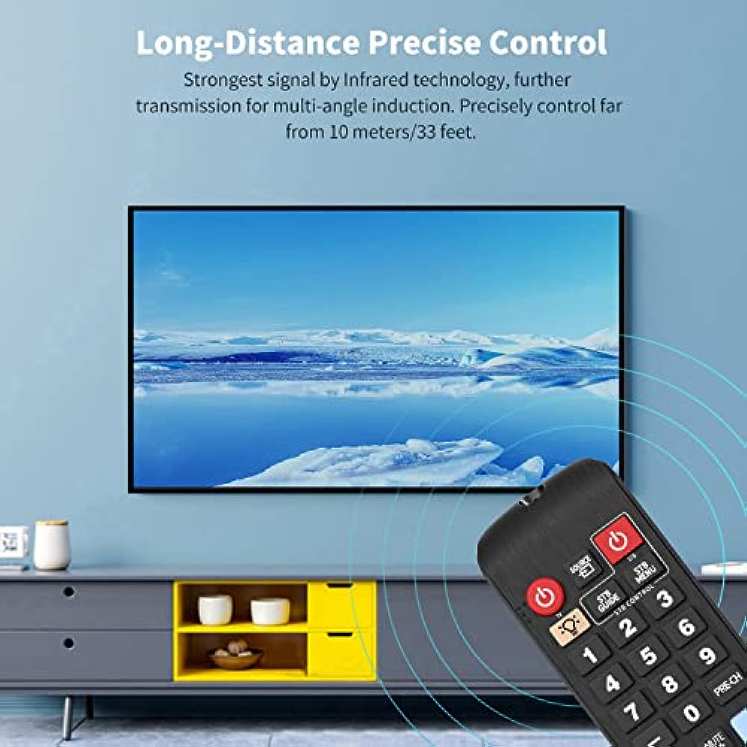 Universal Remote Control for All Samsung TV Remote LCD LED QLED SUHD UHD HDTV Curved Plasma 4K 3D Smart TVs