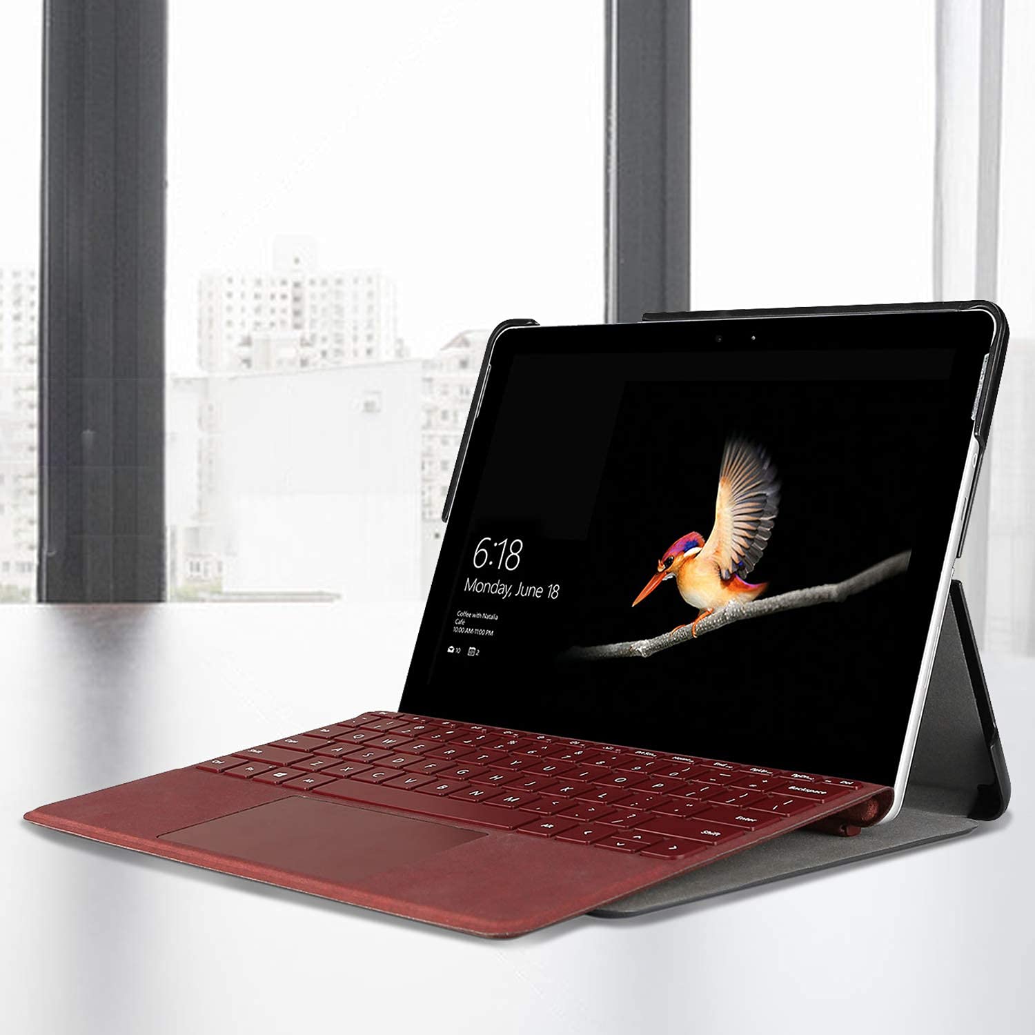 New Procase Protective Case Bundle With Keyboard Case For Surface Go 3 2021 / Surface Go 2 2020 / Surface Go 2018