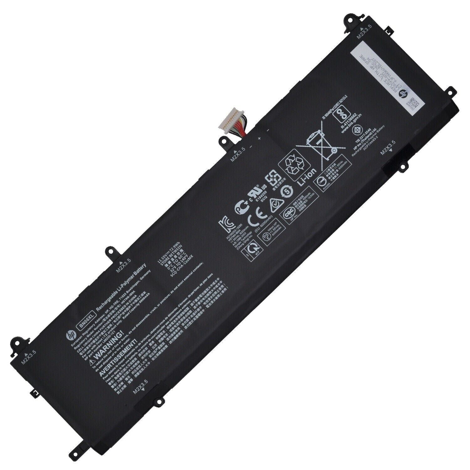 HP BN06XL 4-Cells 72.9Wh Laptop Battery for Spectre X360 15-EB0025TX 15-EB0520NA