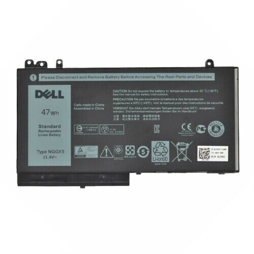 Dell NGGX5 JY8D6 3-Cells 47Wh Laptop Battery for Latitude E5570 E5470 E5270