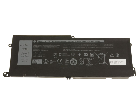 Dell DT9XG 6-Cells 90Wh Laptop Battery for Area-51m