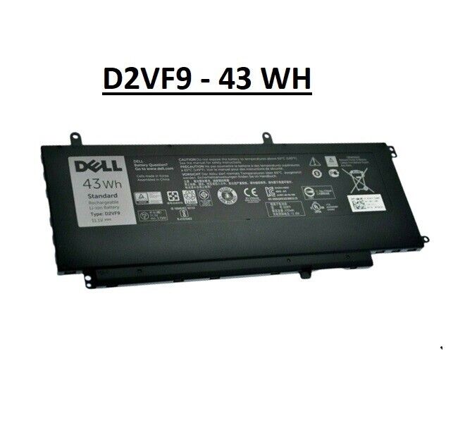 Dell D2VF9 3-Cells 43Wh Laptop Battery for Inspiron 15 7547 15 7548