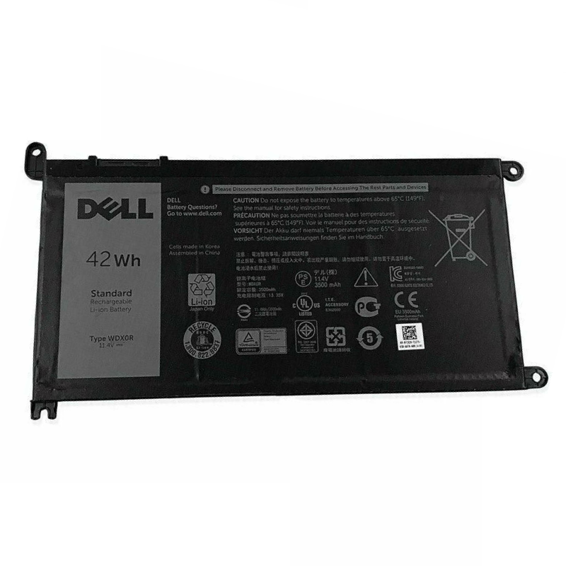 Dell WDX0R 0WDXOR 3-Cells 42Wh Laptop Battery for Inspiron 15 5565 15 7573