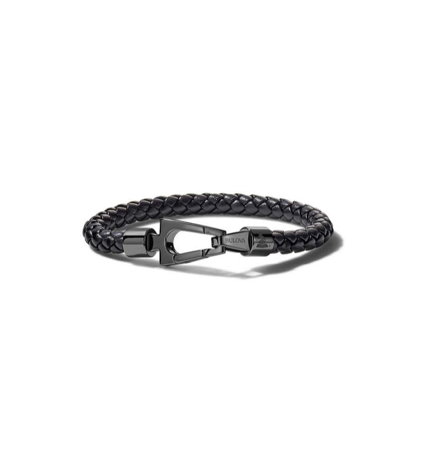 BULOVA - LATIN GRAMMY? LEATHER ROPE BRACELET