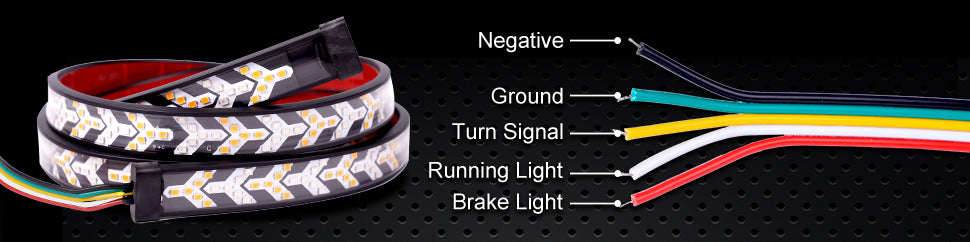 Fishbone LED Tailgate Light Bar