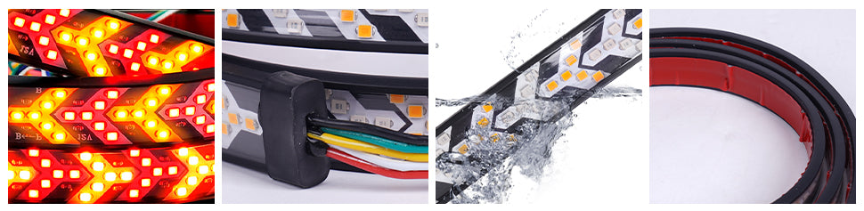 Fishbone LED Tailgate Light Bar