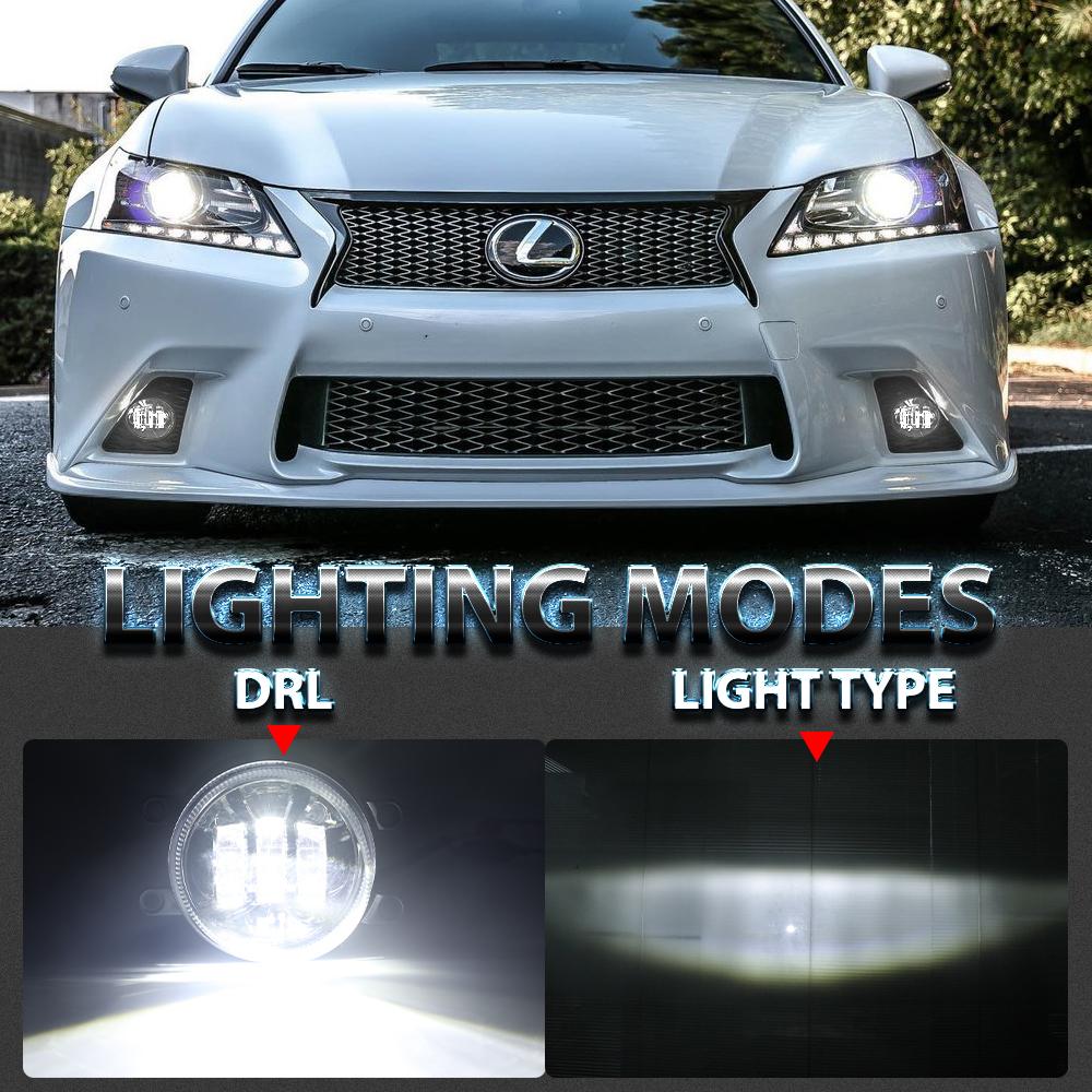 Epiccross Osram LED Fog Light for Lexus Toyota Scion