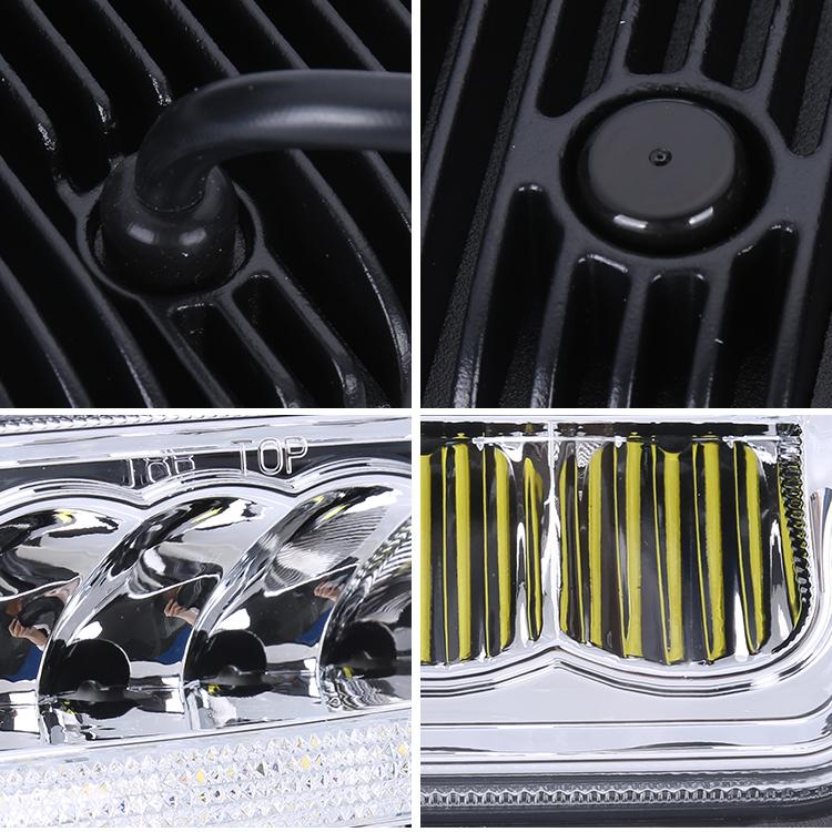 6x7 led headlights for Jeep Comanche MJ