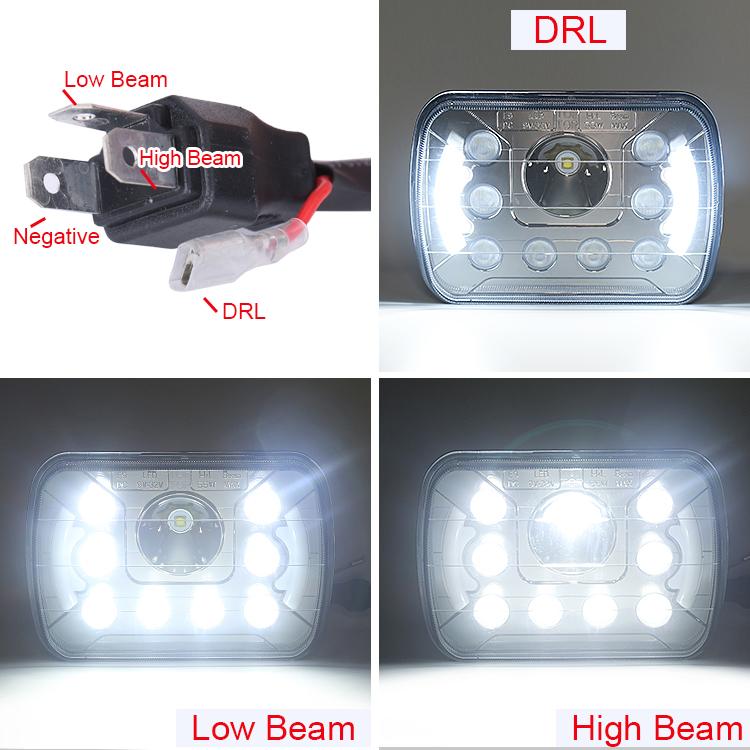h5054 led headlight for GMC