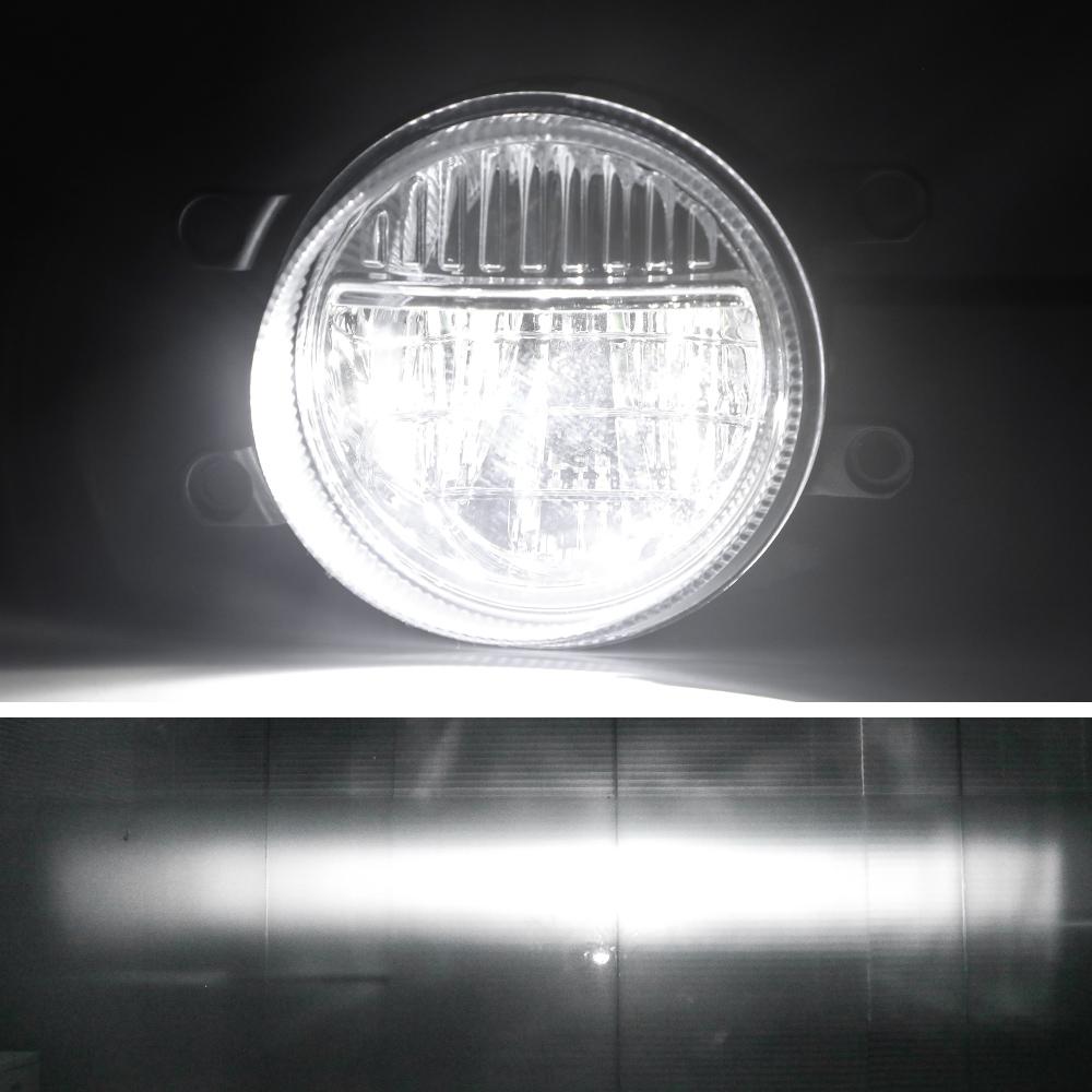 LED Fog Light for Camry Corolla Rav4 Highlander Smile Face Design