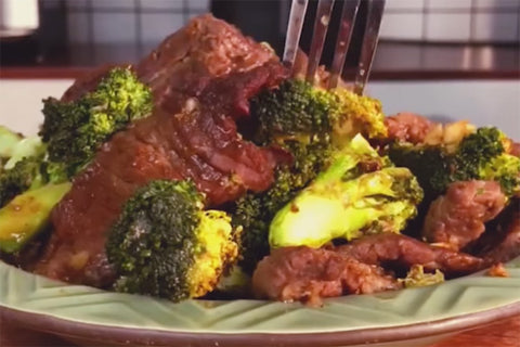 air fryer beef and broccoli