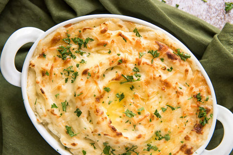 cheesy potato mash