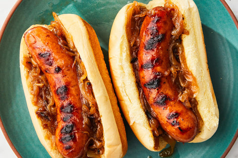 Grilled Beer Brats