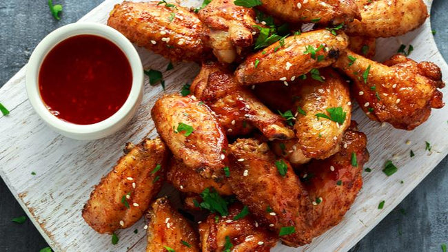 grilled chicken wings