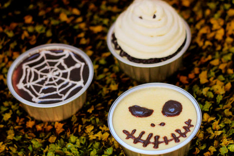 halloween egg pudding