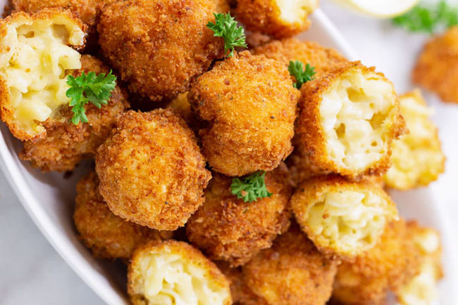 air fryer macaroni and cheese balls