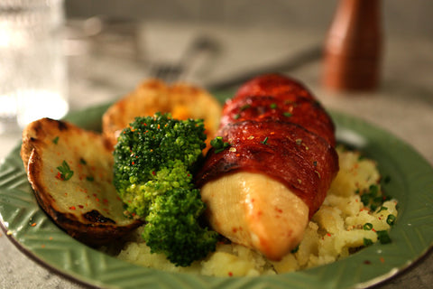 bacon wrapped chicken breast