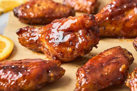 honey bbq chicken wings