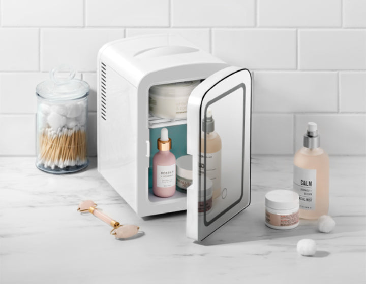 Portable Mirrored Beauty Fridge