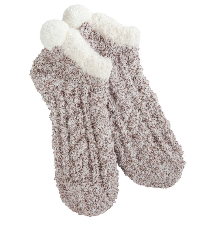 Adult Softest Cozy Pom Socks