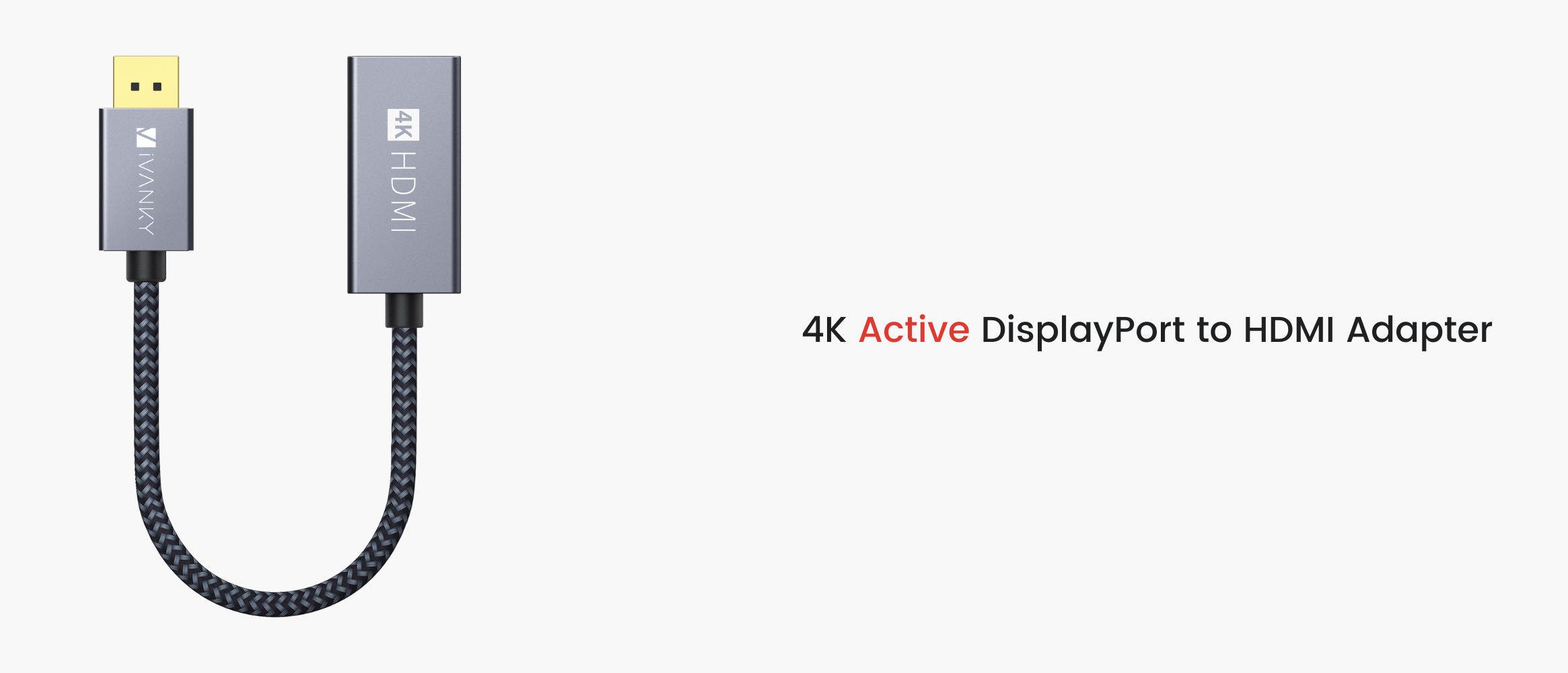 4K Active DisplayPort to HDMI Adapter