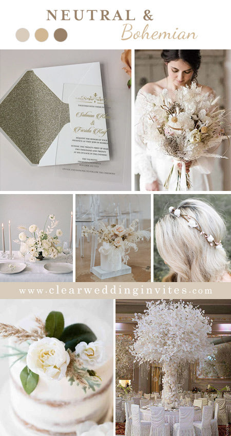 neutral wedding color ideas