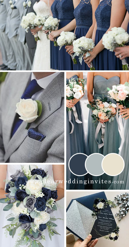 NAVY WEDDING COLOR IDEAS