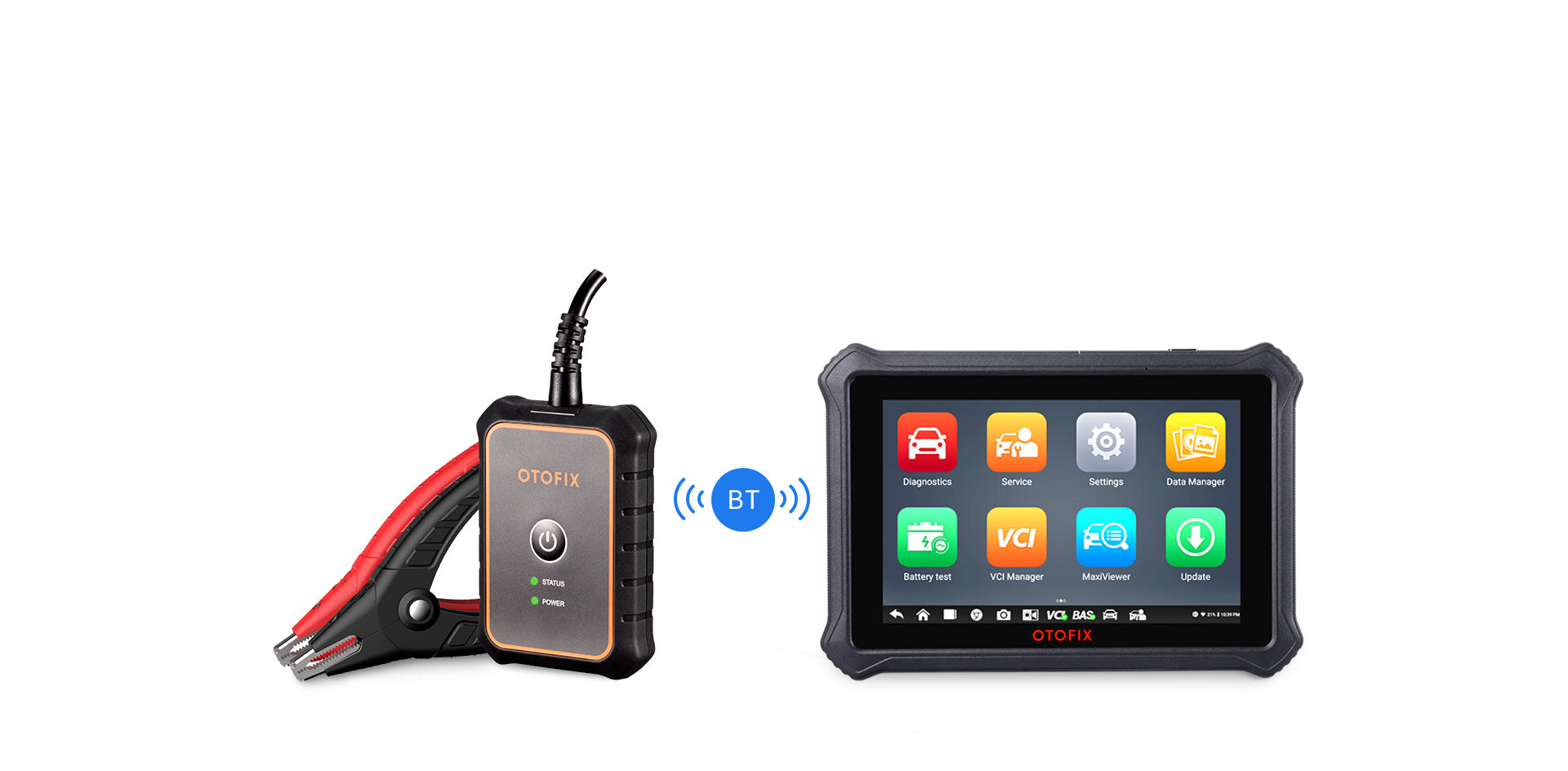 OTOFIX BT1 Lite Car Battery Tester for iOS & Android and OTOFIX