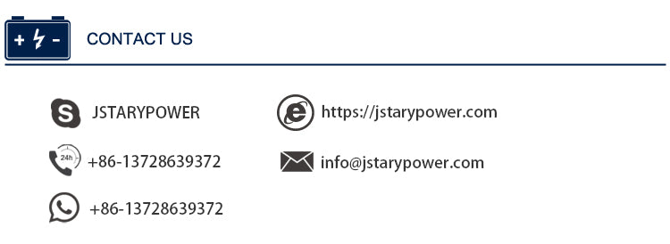 Contact Us -- JstaryPower