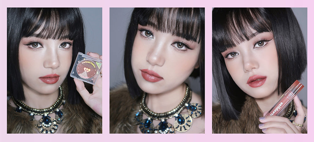 Lisa Makeup Transformation dengan produk BNB