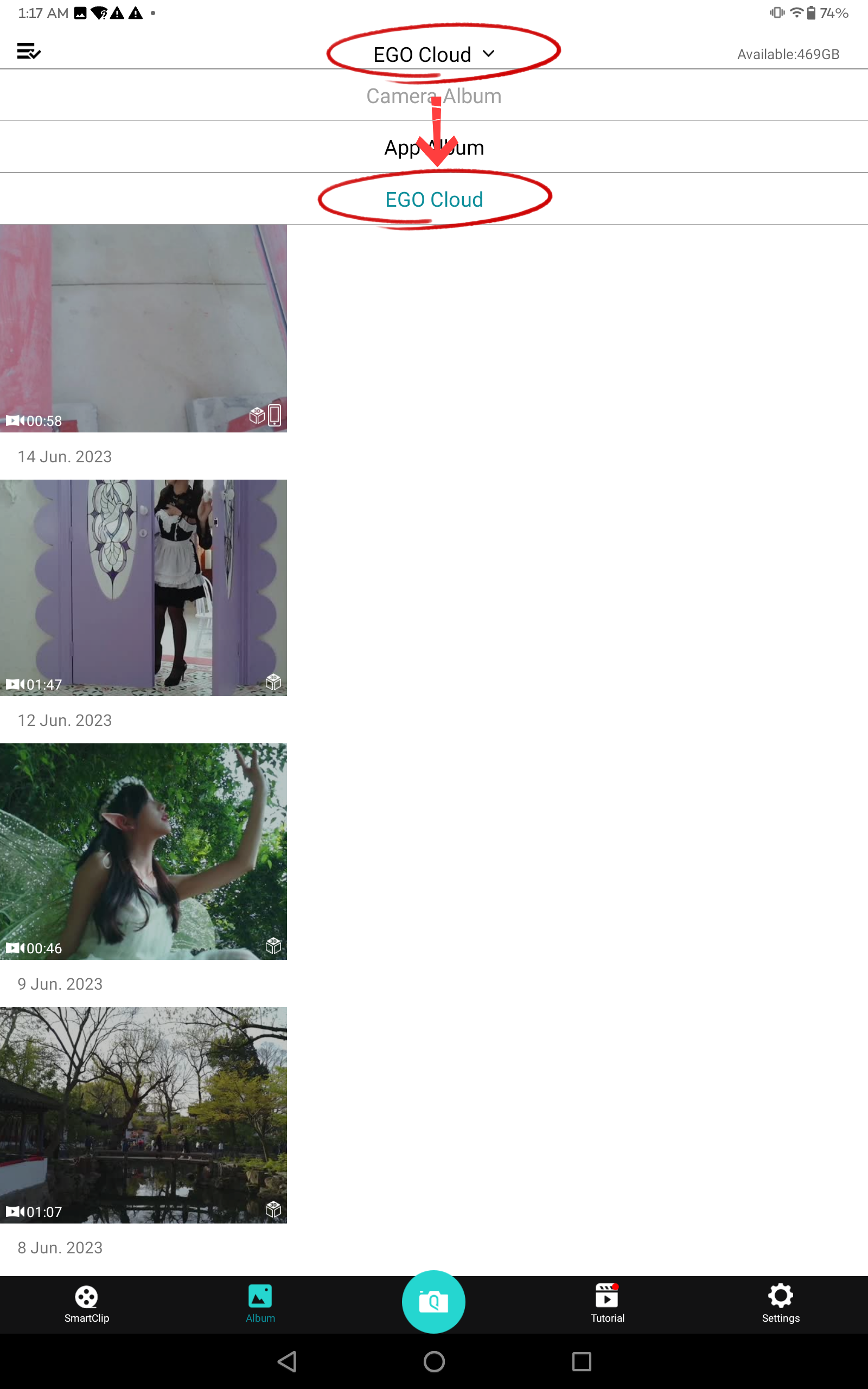 QooCam EGO x Lume pad Quick User Guide