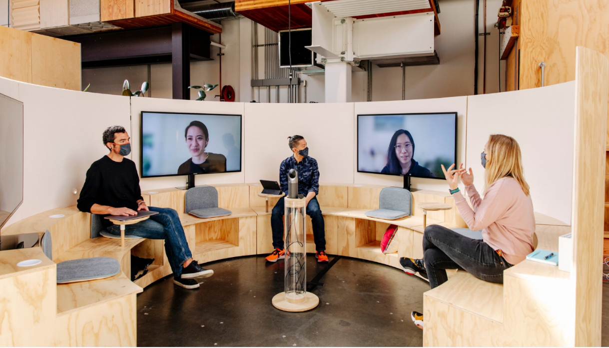 Google use kandao 360° video conference camera