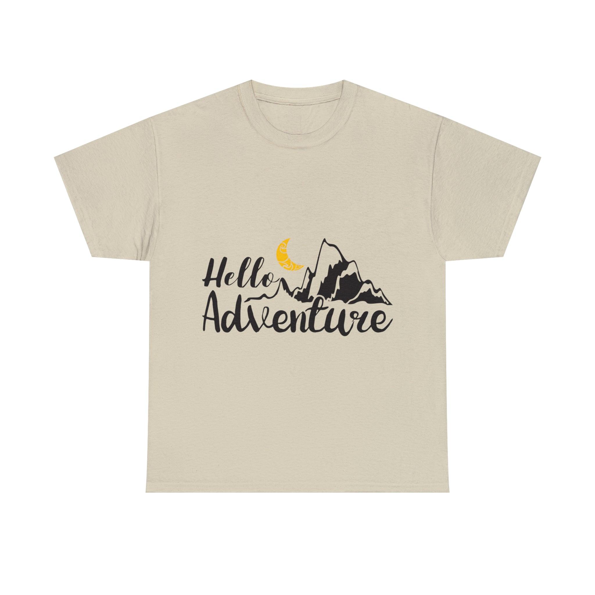 Hello Adventure! Heavy Cotton Tee