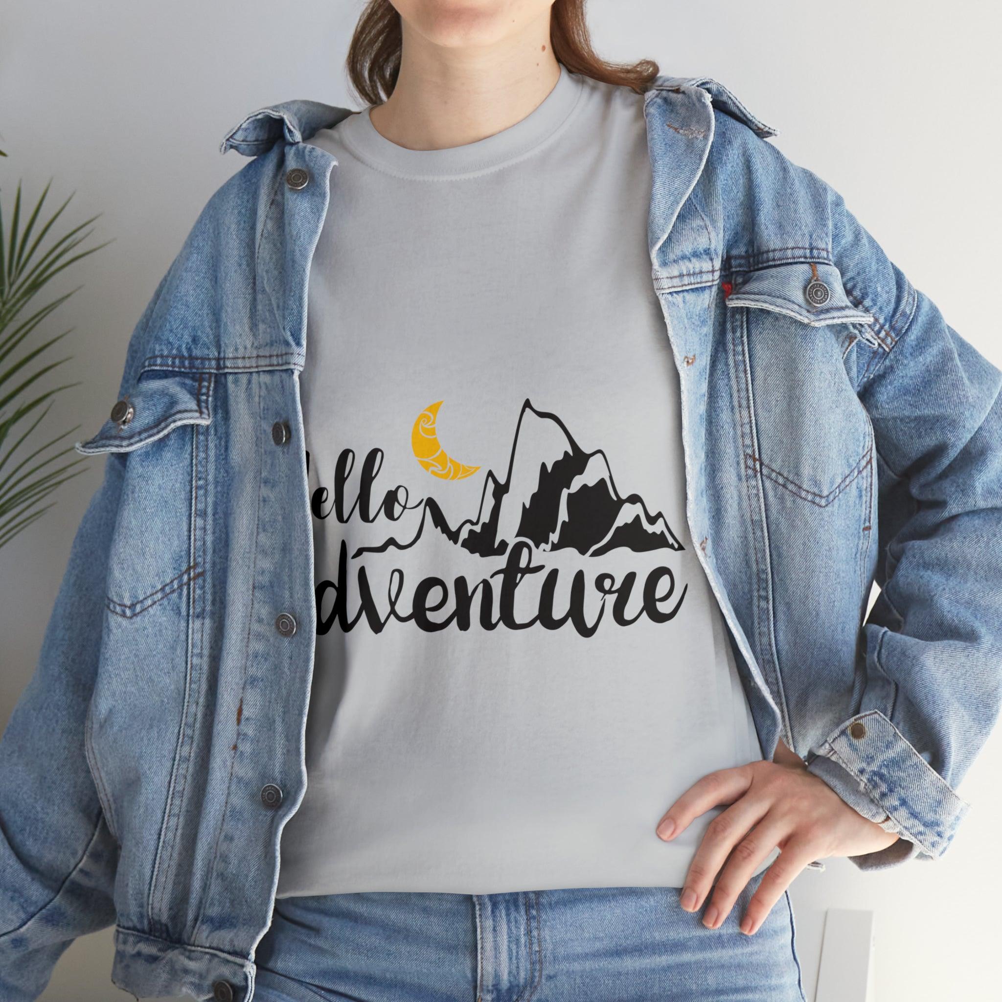 Hello Adventure! Heavy Cotton Tee