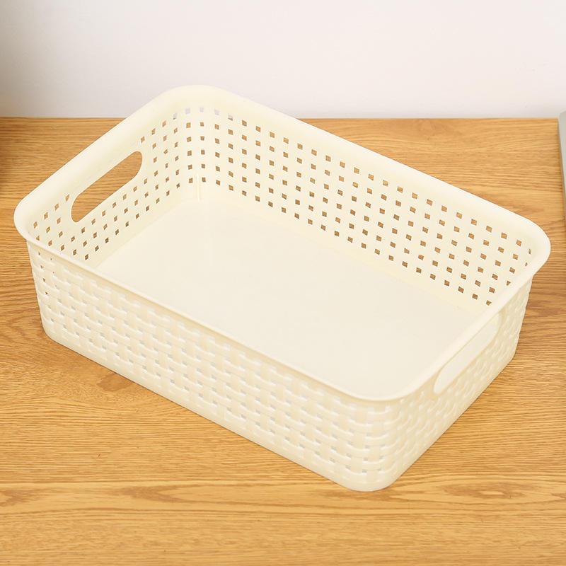 6 Pack! Woven plastic Home storage baskets