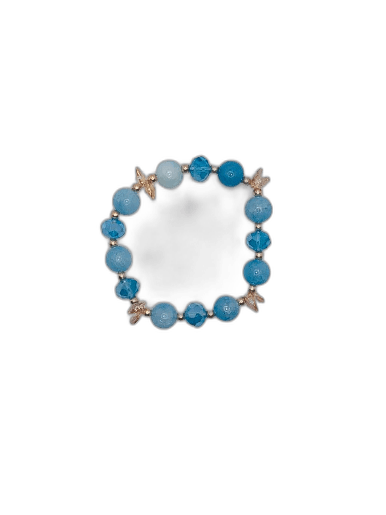 Beautiful Handmade Stone and Glass Beads Bracelets